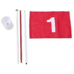 Masters oefenhole met vlag - golfvlag