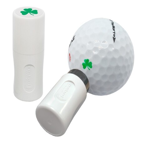 Asbri Golf Ball Stamper Shamrock - golfbalstempel kopen? Golf123