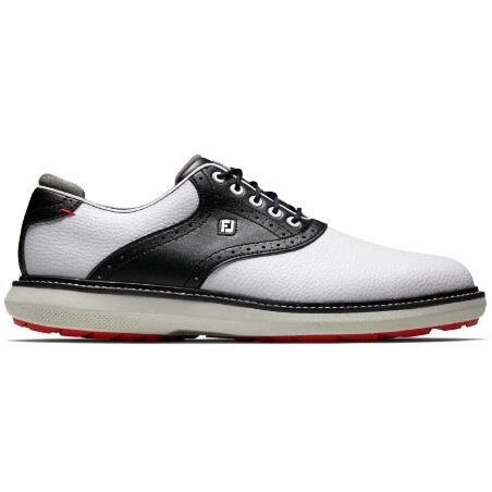 Footjoy Traditions SL heren golfschoen wit-zwart kopen? Golf123