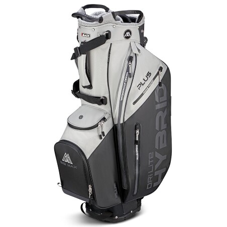 Big Max Dri Lite Hybrid Plus golftas - standbag (grijs-zwart)